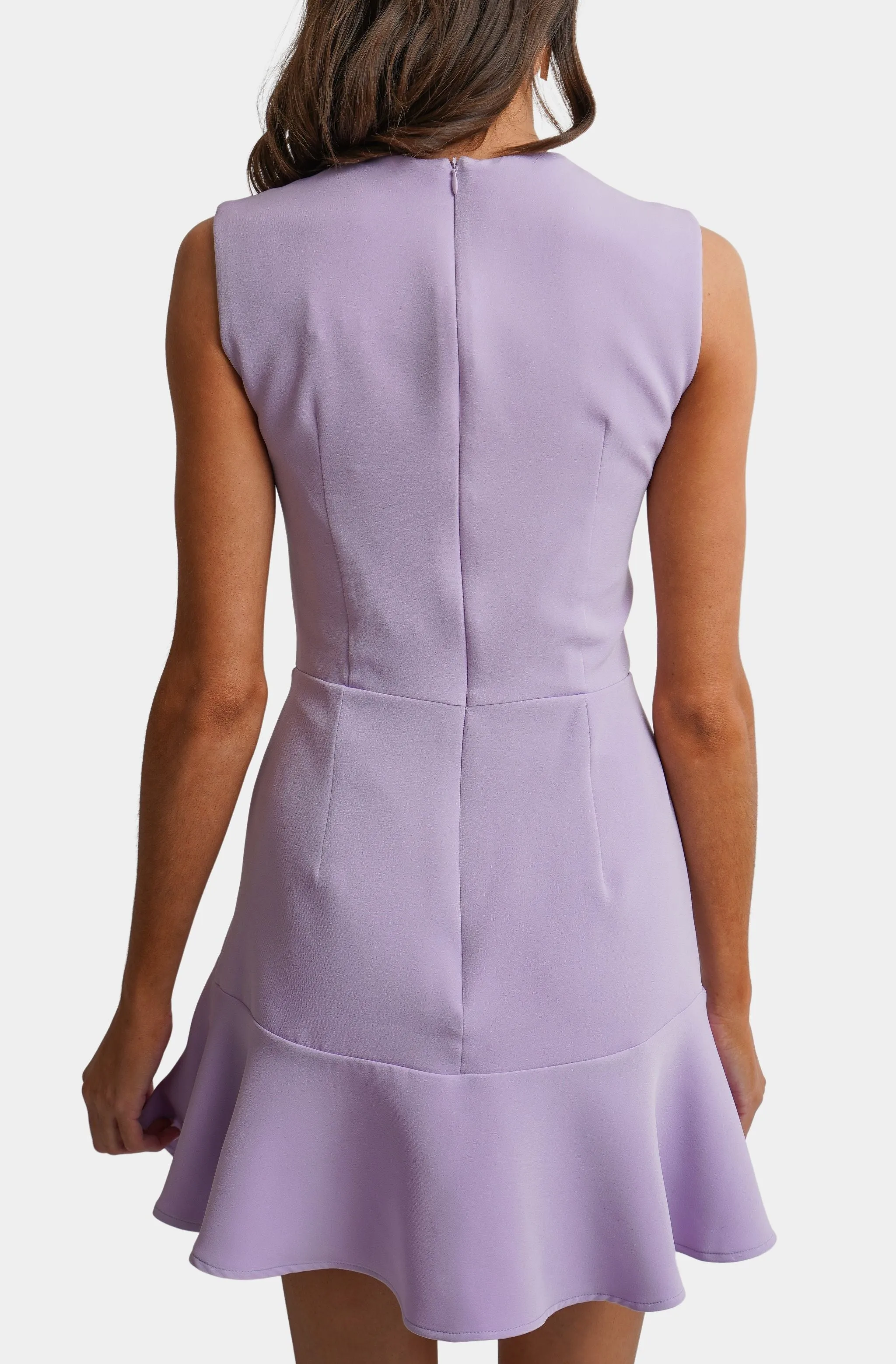 Tulip Ruffle Mini Dress sold by Hemline product image thumbnail 4