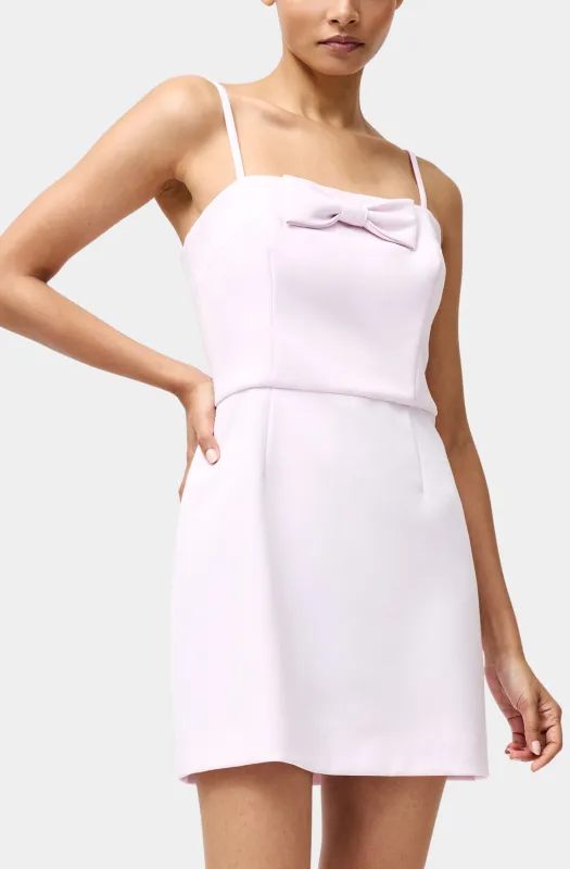 Whisper Strapless Bow Mini Dress sold by Hemline