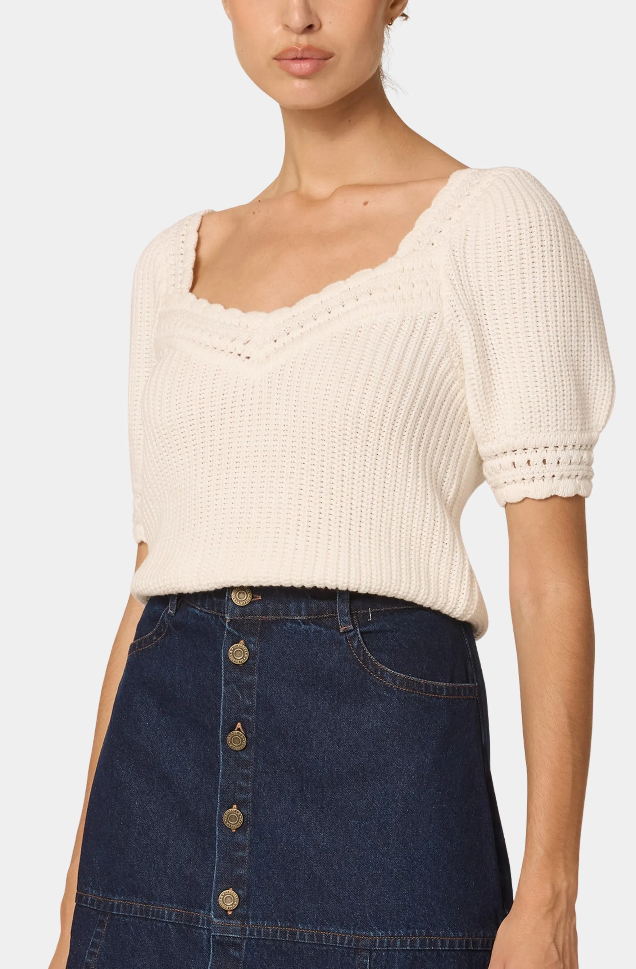 Rowan Sweater Top sold by Hemline