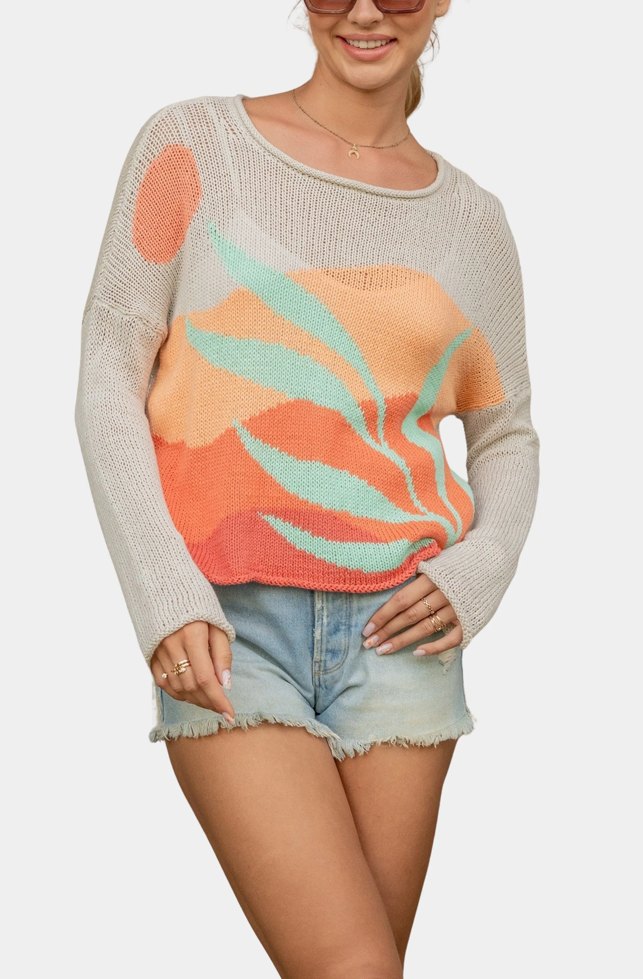 Desert Scape Crew Cotton sold by Hemline