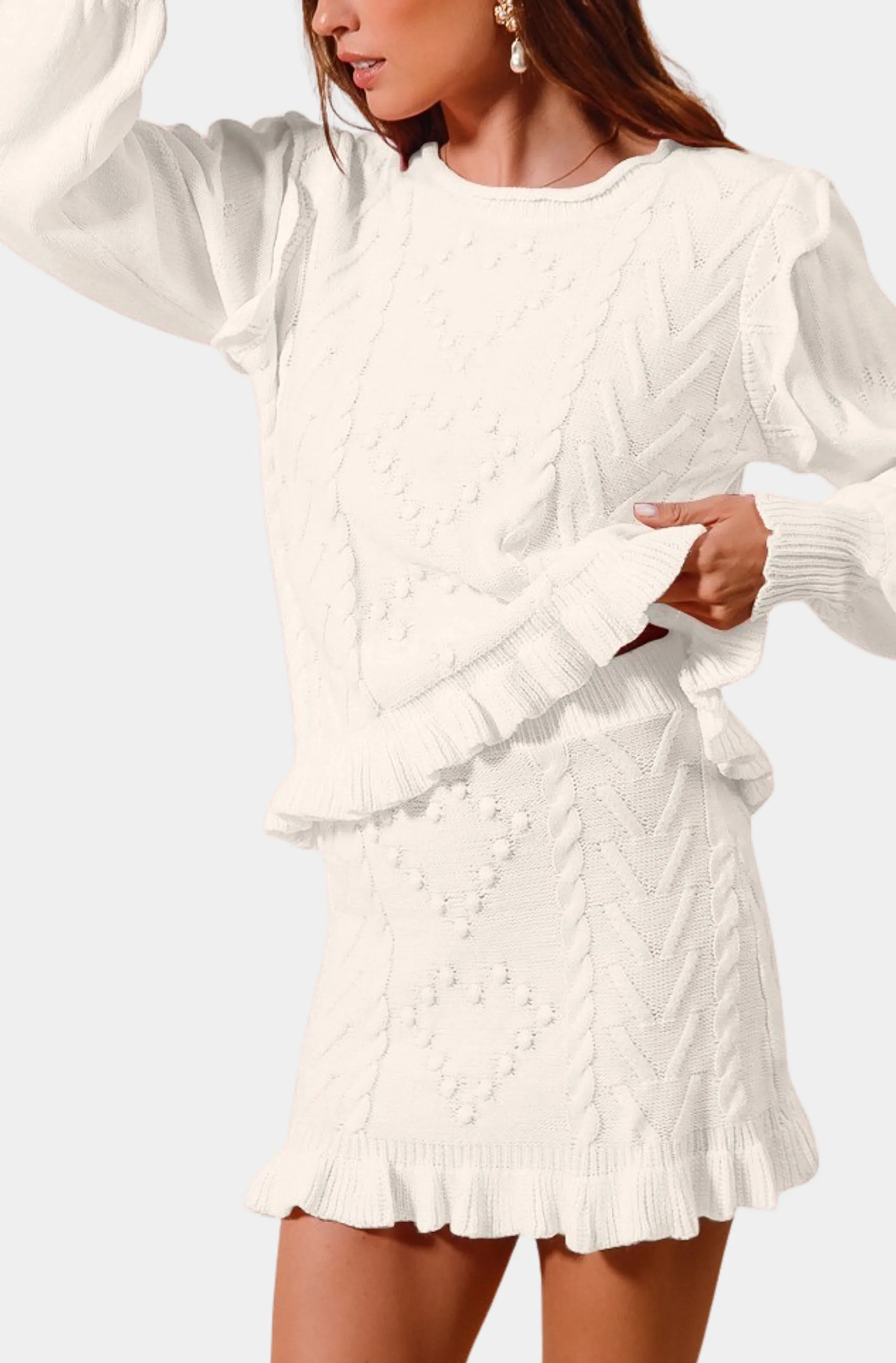 Aurora Skirt Set sold by Hemline