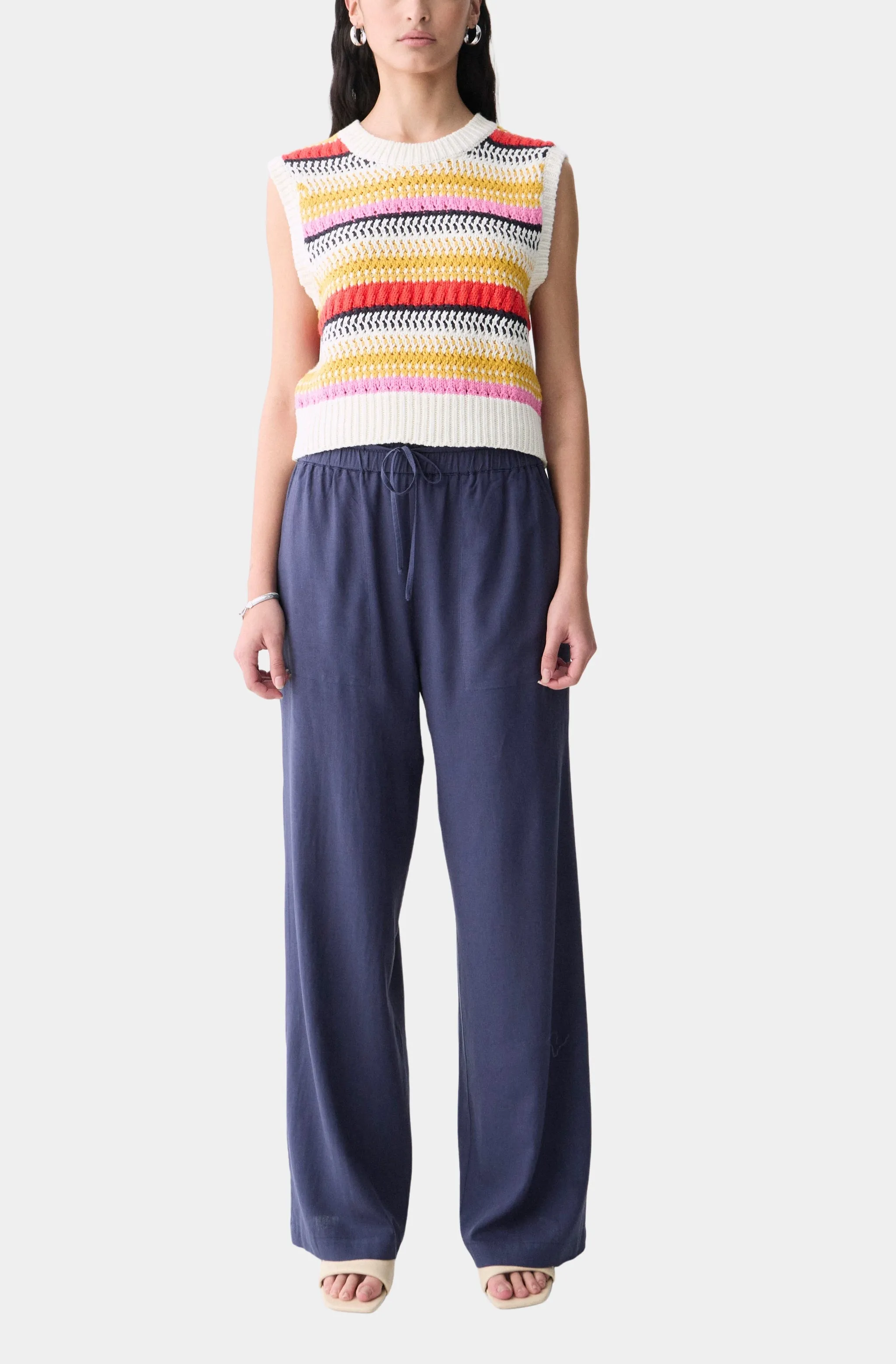 Moura Knit Vest sold by Hemline