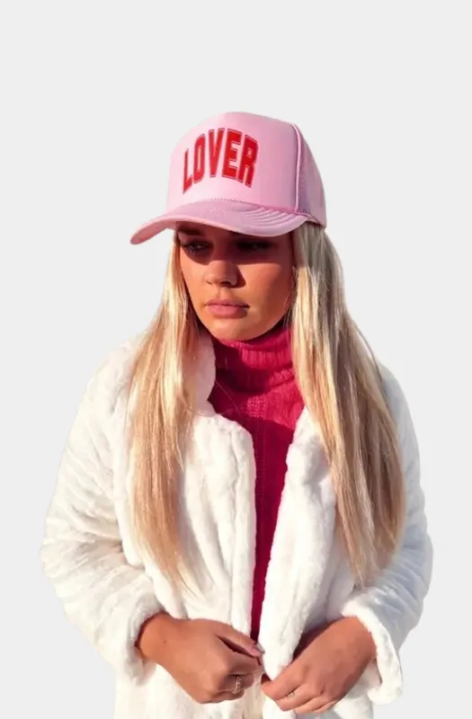Lover Trucker Hat made by Hemline