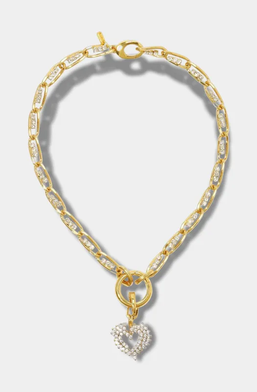 The Bennett Heart Necklace made by Vanessa Mooney