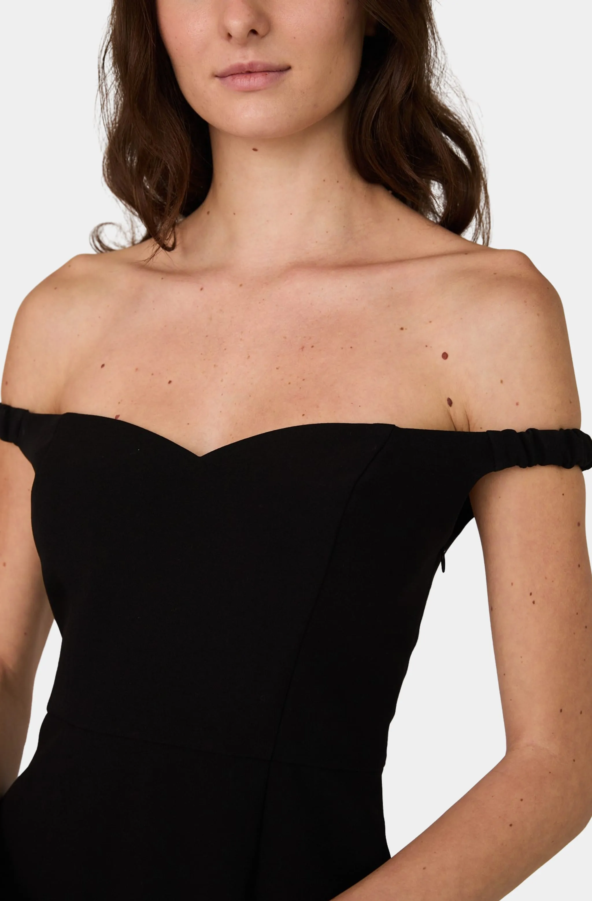 Azra Twill Sweet Heart Mini Dress sold by Hemline product image thumbnail 2