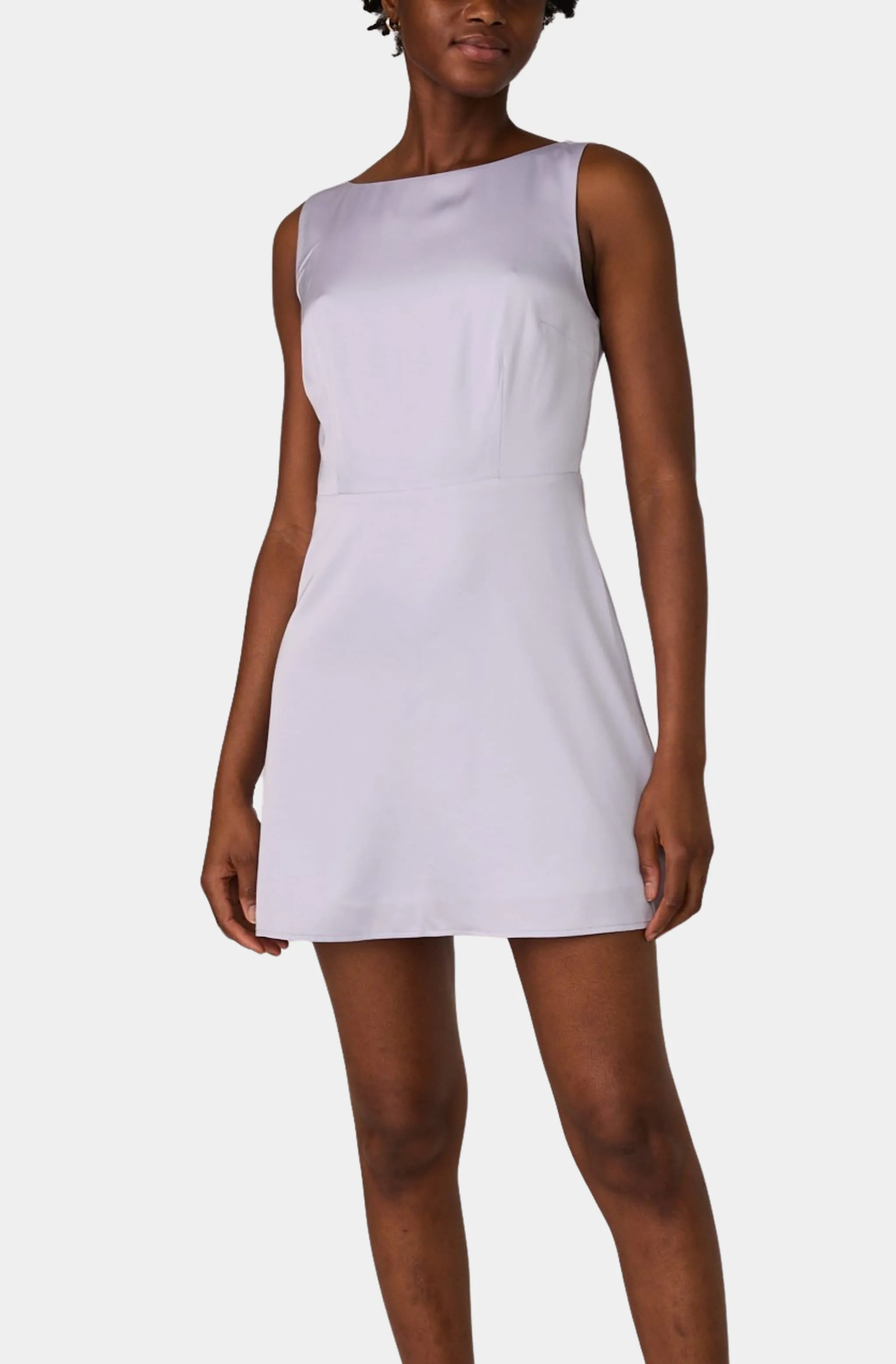 Enni Satin Mini Dress sold by Hemline product image thumbnail 4