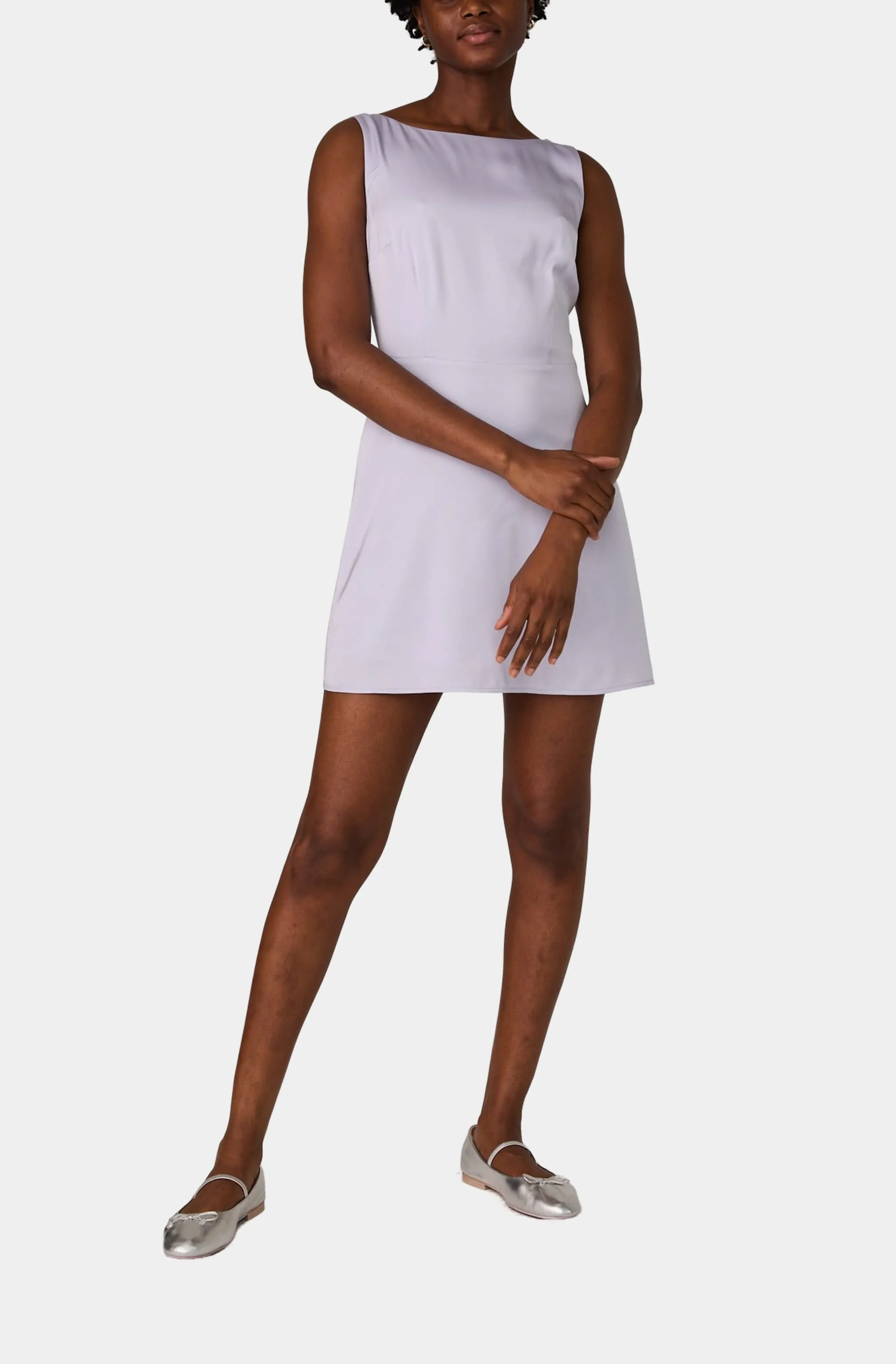 Enni Satin Mini Dress sold by Hemline