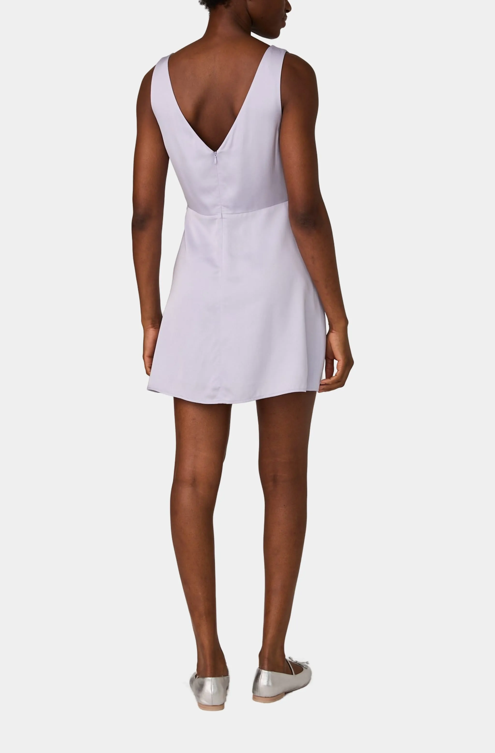 Enni Satin Mini Dress sold by Hemline product image thumbnail 3
