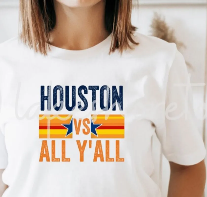 Houston vs All Y'all Tee sold by Hemline