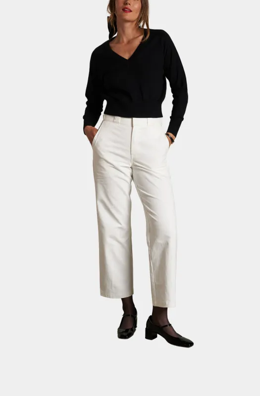 Georgina Cashmere Vneck Sweater sold by Hemline