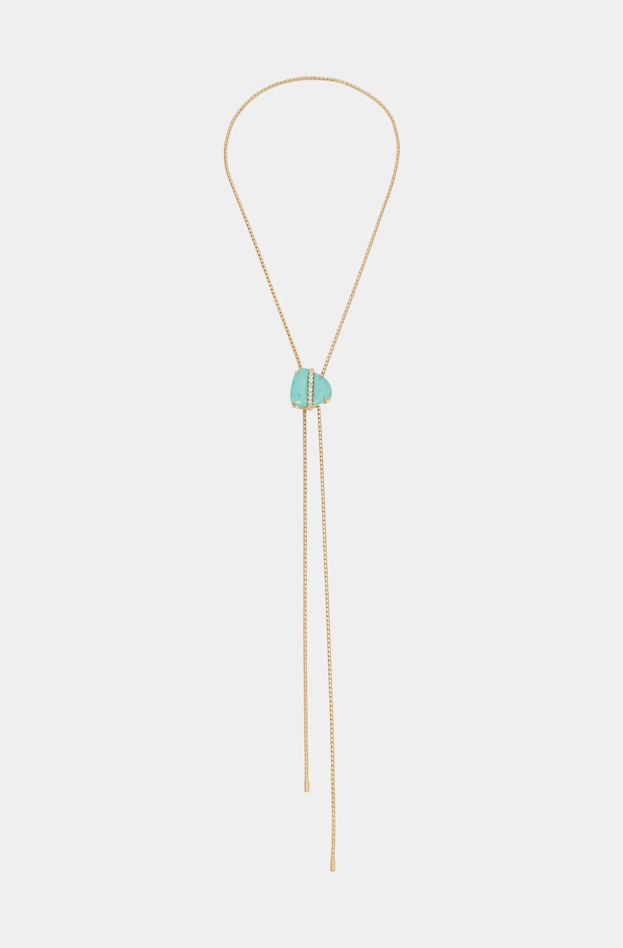 Turquoise Solstice Bolo Necklace sold by Hemline