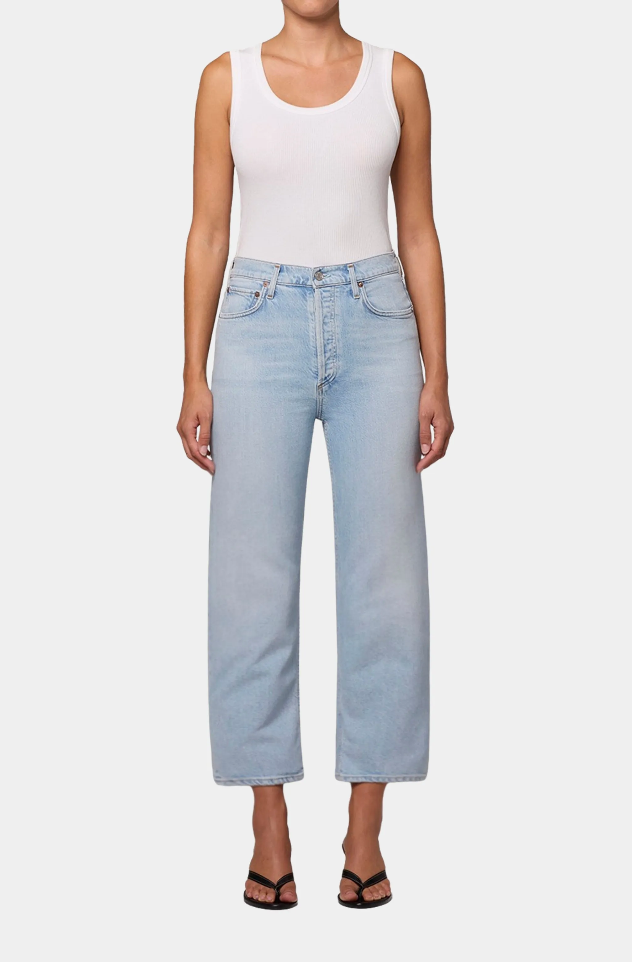 Harper Crop Jeans sold by Hemline