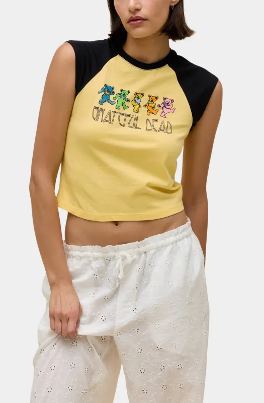 Grateful Dead Raglan Tank made by Daydreamer