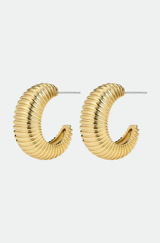 The XL Georgia Ridged Hoops sold by Hemline
