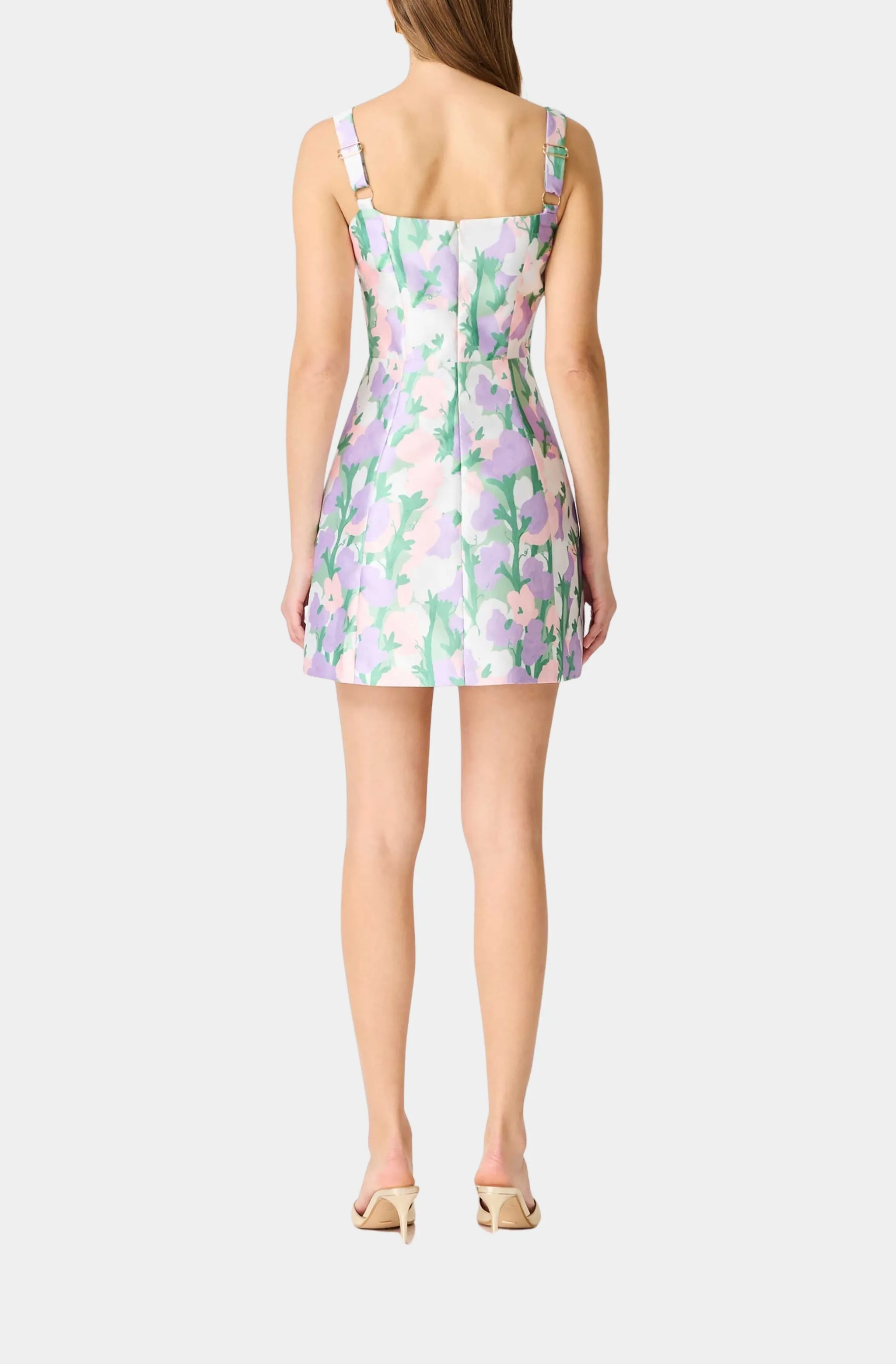 Lavina Square Neck Mini Dress sold by Hemline product image thumbnail 5