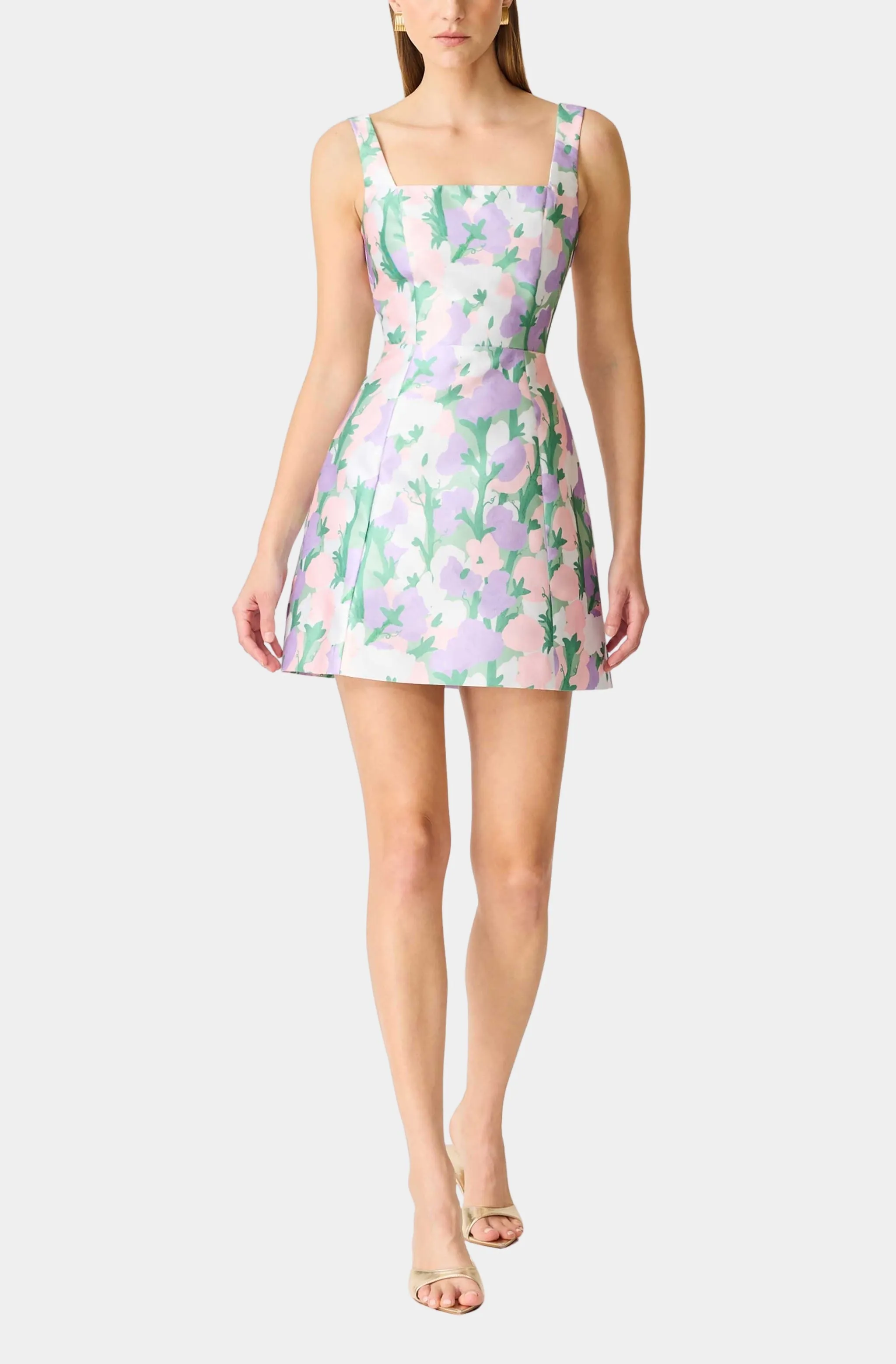 Lavina Square Neck Mini Dress sold by Hemline product image thumbnail 2