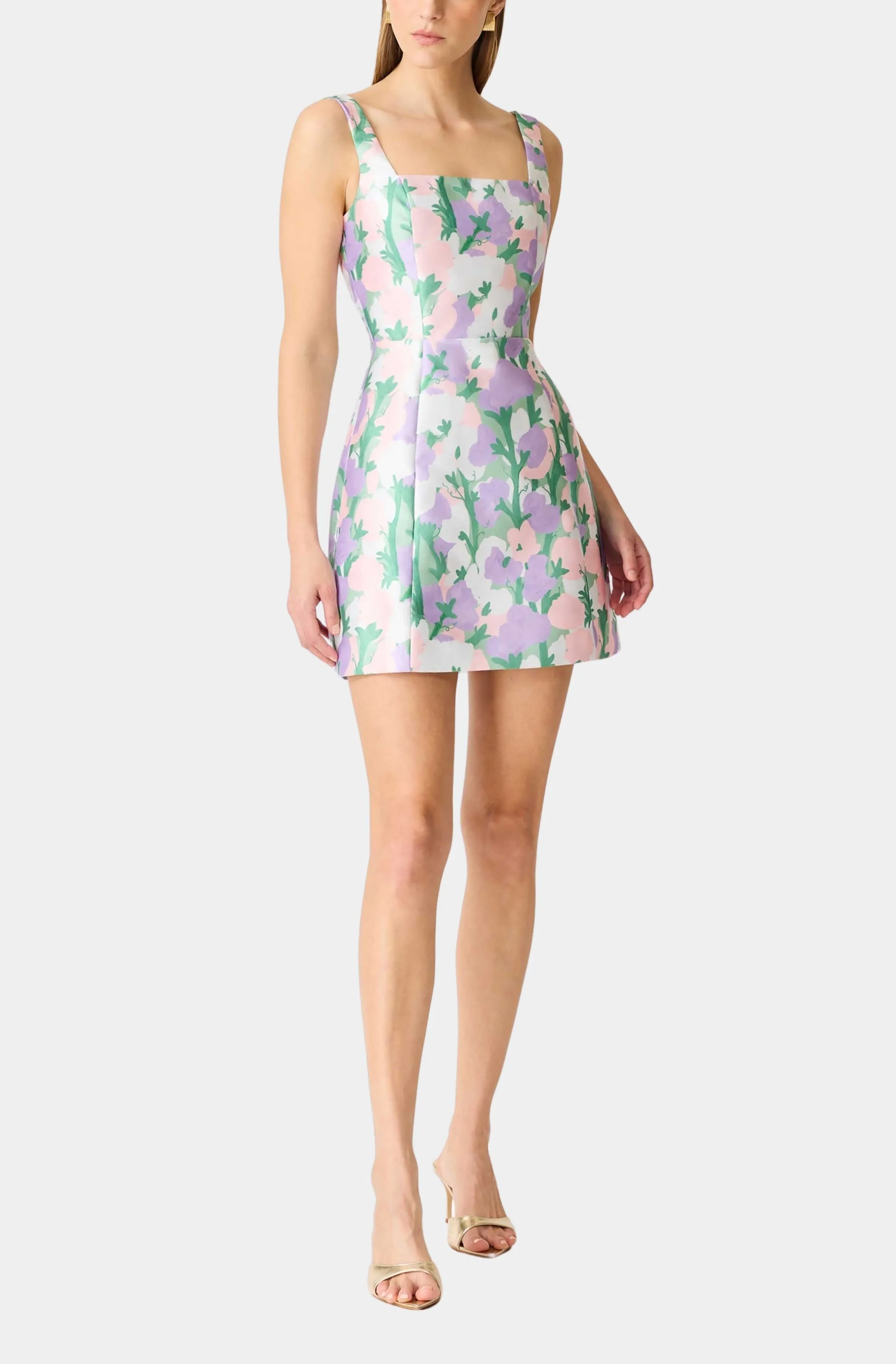 Lavina Square Neck Mini Dress sold by Hemline product image thumbnail 4