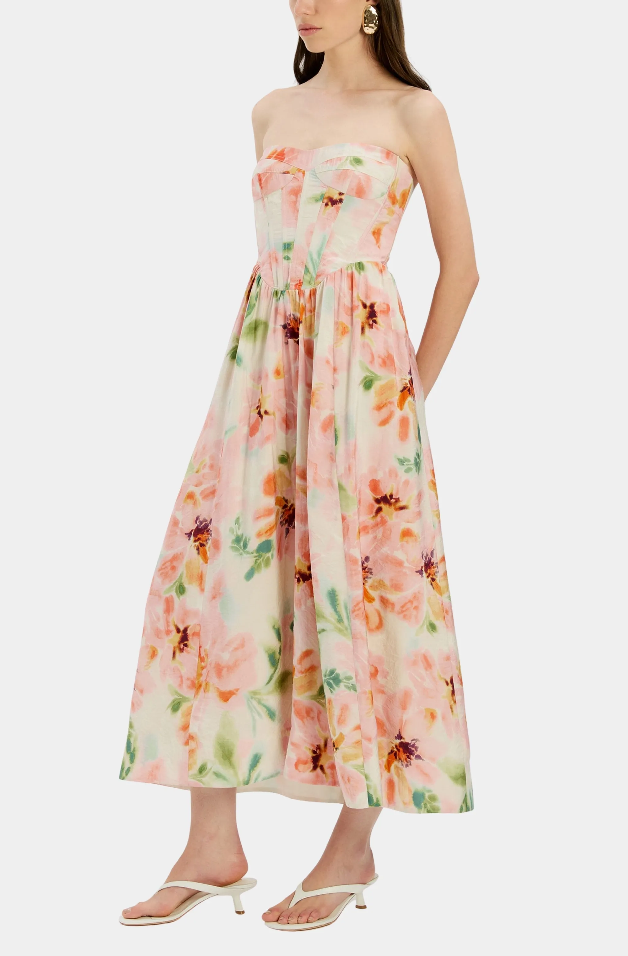 Lola Corset Midi Dress sold by Hemline product image thumbnail 2