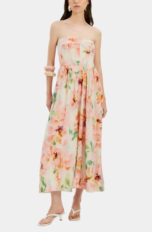 Lola Corset Midi Dress made by Bardot