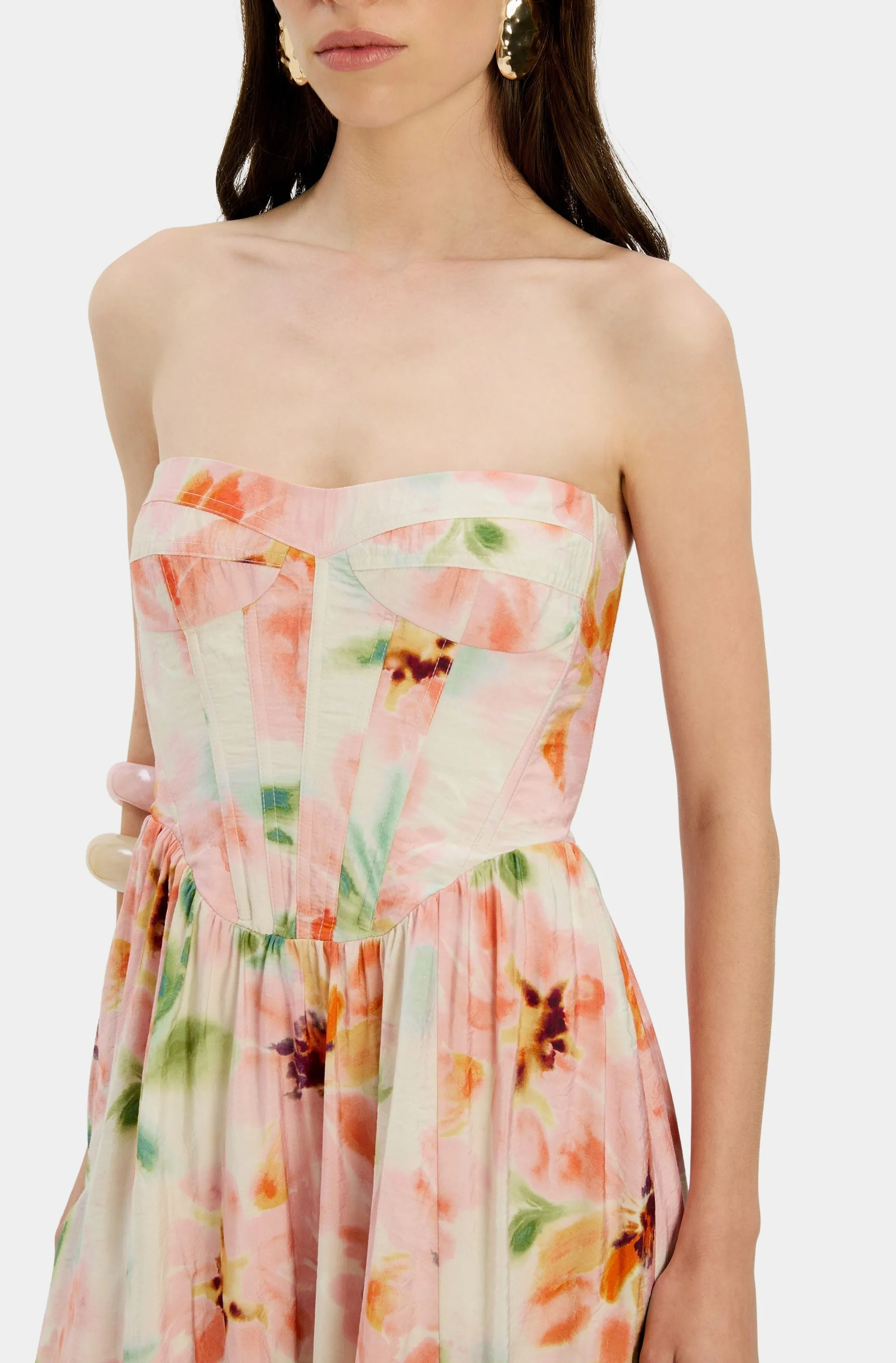 Lola Corset Midi Dress sold by Hemline product image thumbnail 4