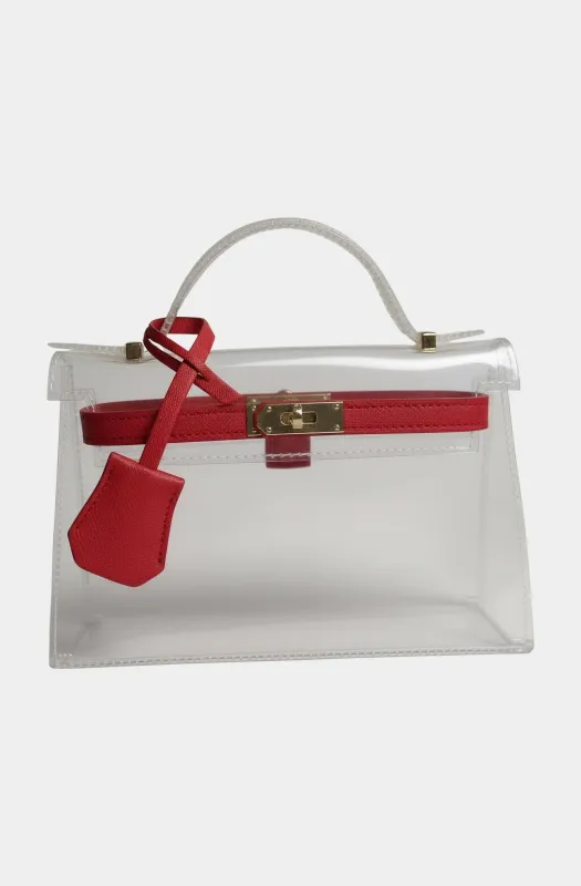 The Mini Andrea Clear Bag made by Hemline