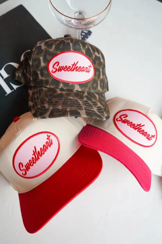 Sweetheart Vintage Trucker Hat made by Hemline