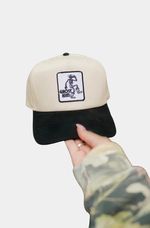 Ghost Him Vintage Trucker Hat made by Hemline