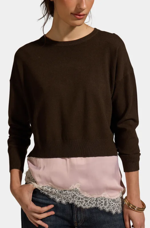 Polly Sweater made by Dèluc