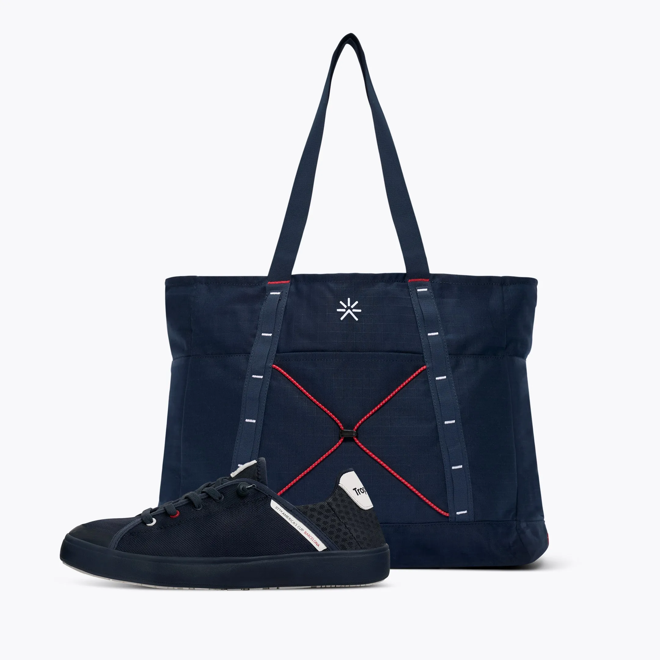 AC75 Sunset Navy Tote Pack sold by Tropicfeel