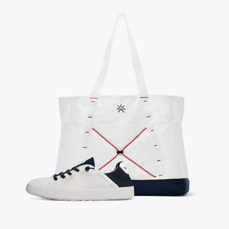 AC40 Sunset White Tote Pack sold by Tropicfeel