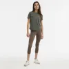 ProTravel Tee Thyme Green Woman sold by Tropicfeel