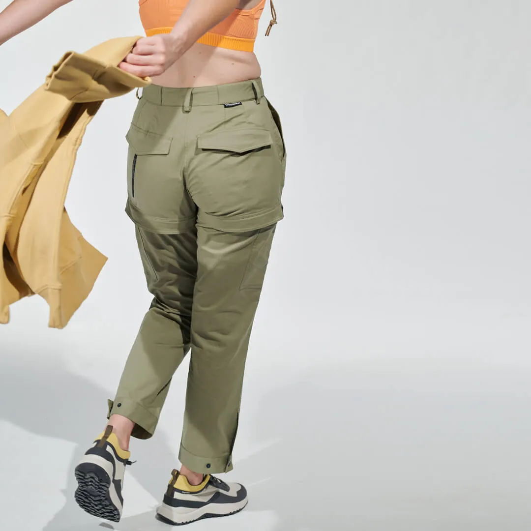 Women's Zip-Off Pant Sage Khaki sold by Tropicfeel product image thumbnail 4