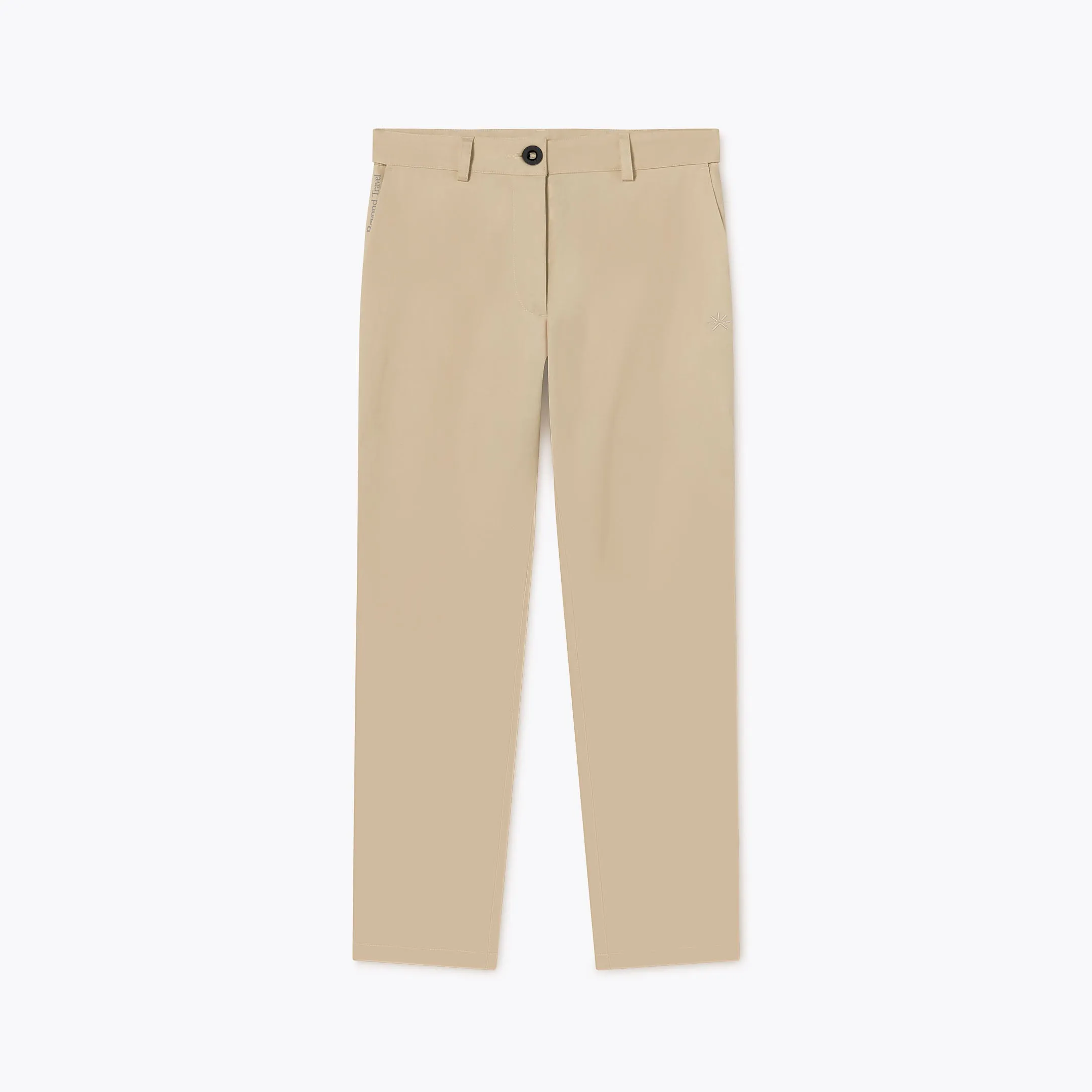 Women's Chino Pant Walnut Sand sold by Tropicfeel