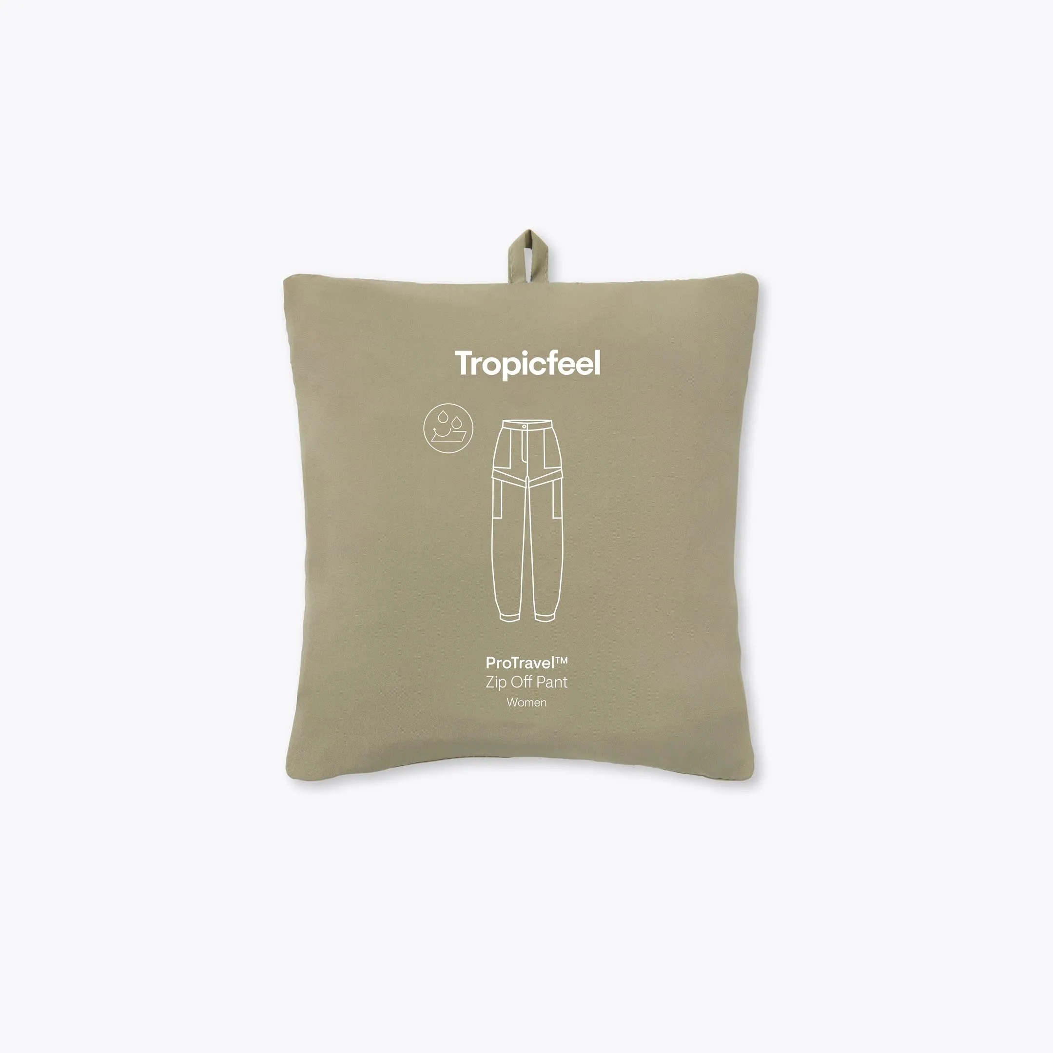 Women's ProTravel Zip-off Pant Sage Khaki sold by Tropicfeel product image thumbnail 5