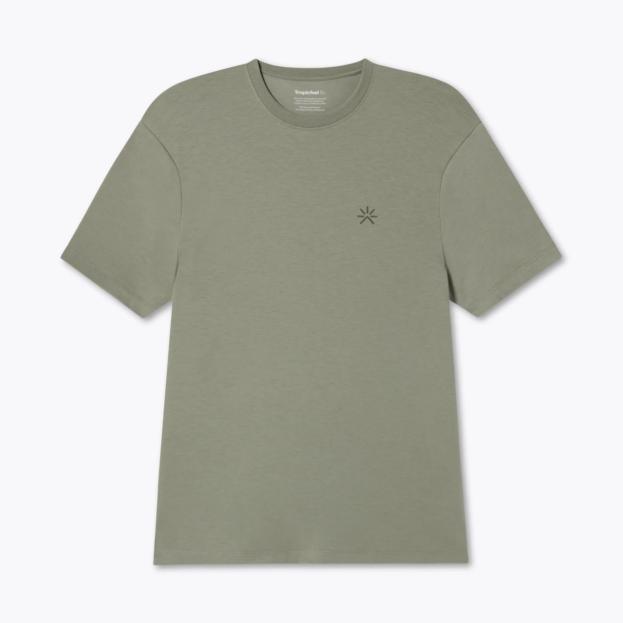 ProTravel™ Tee SS Foggy Green Men sold by Tropicfeel