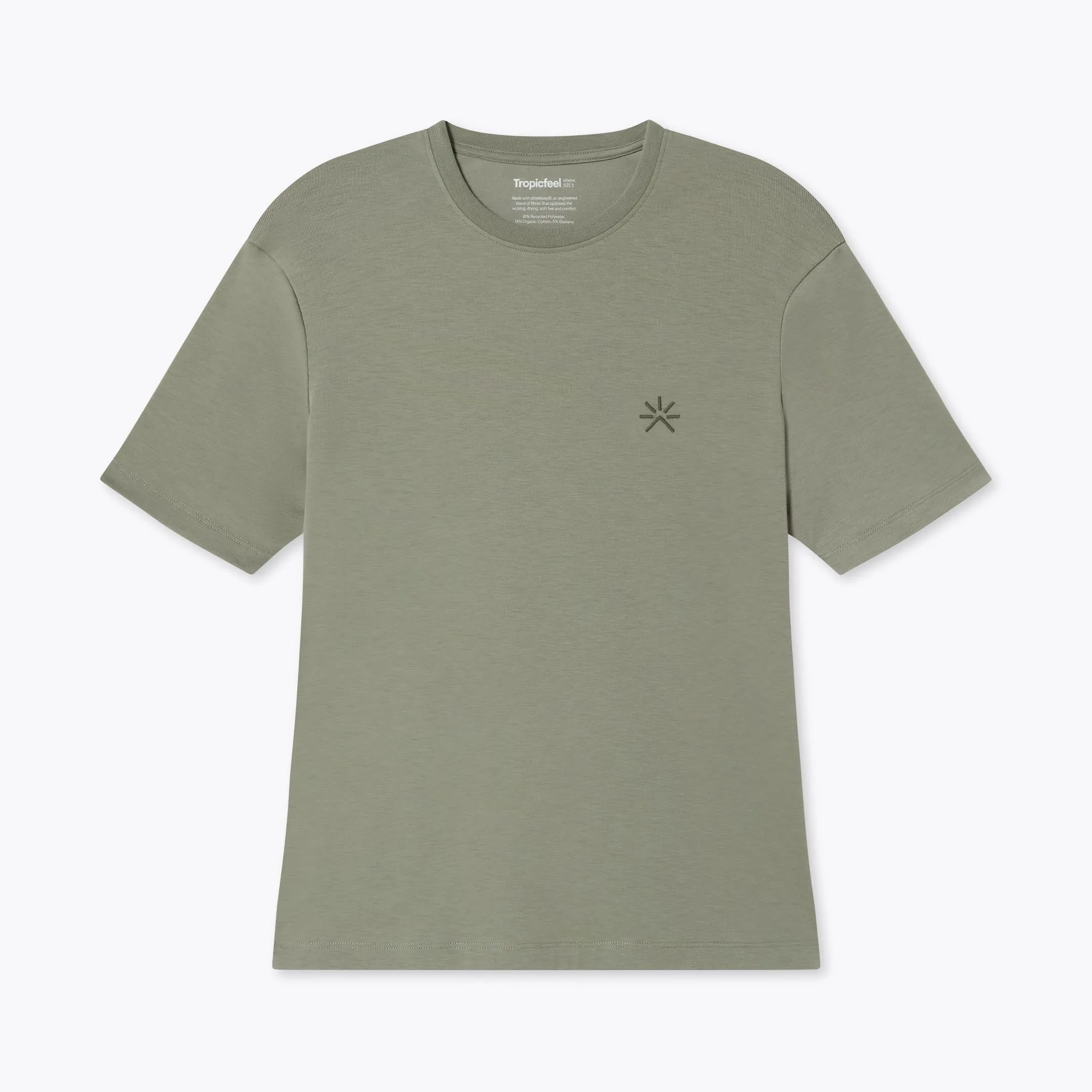 ProTravel Tee SS Foggy Green Women sold by Tropicfeel
