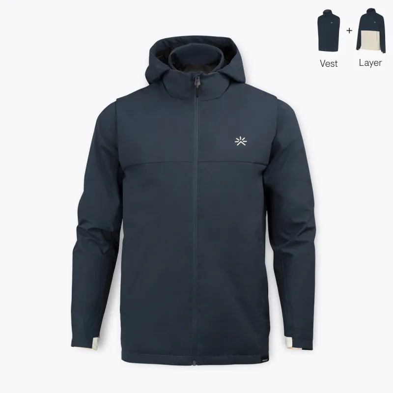 Men's NS40 Light Jacket Night Blue sold by Tropicfeel