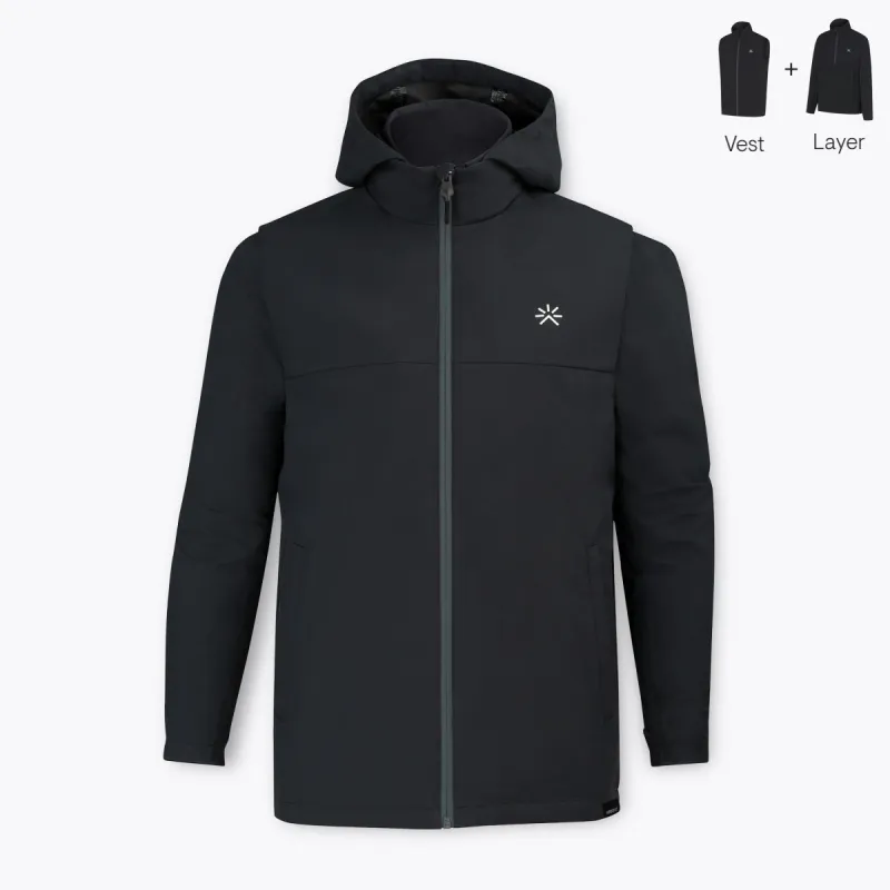 Men's NS40 Light Jacket Core Black sold by Tropicfeel