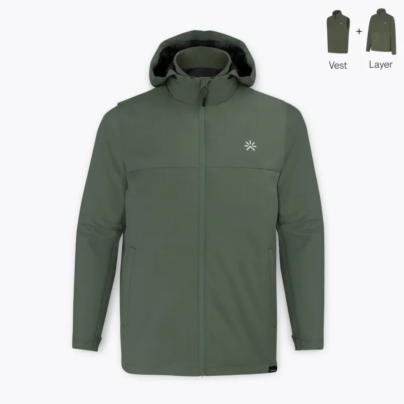 Men's NS40 Light Jacket Clover Green sold by Tropicfeel