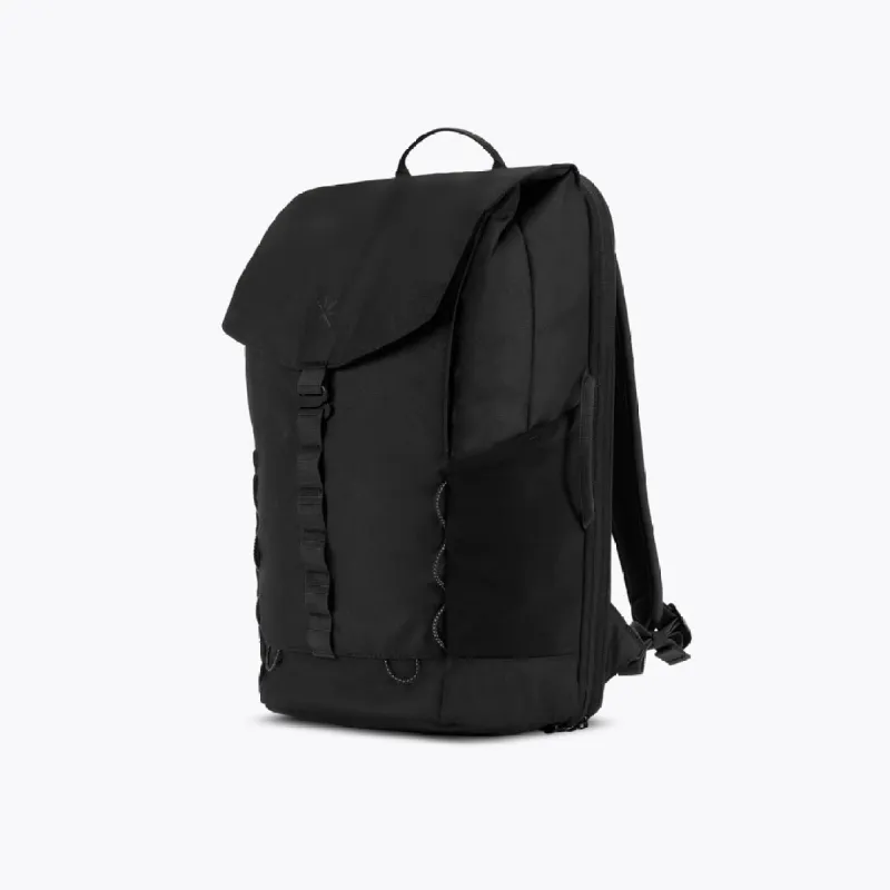 Nook Backpack Flash Black Coated sold by Tropicfeel