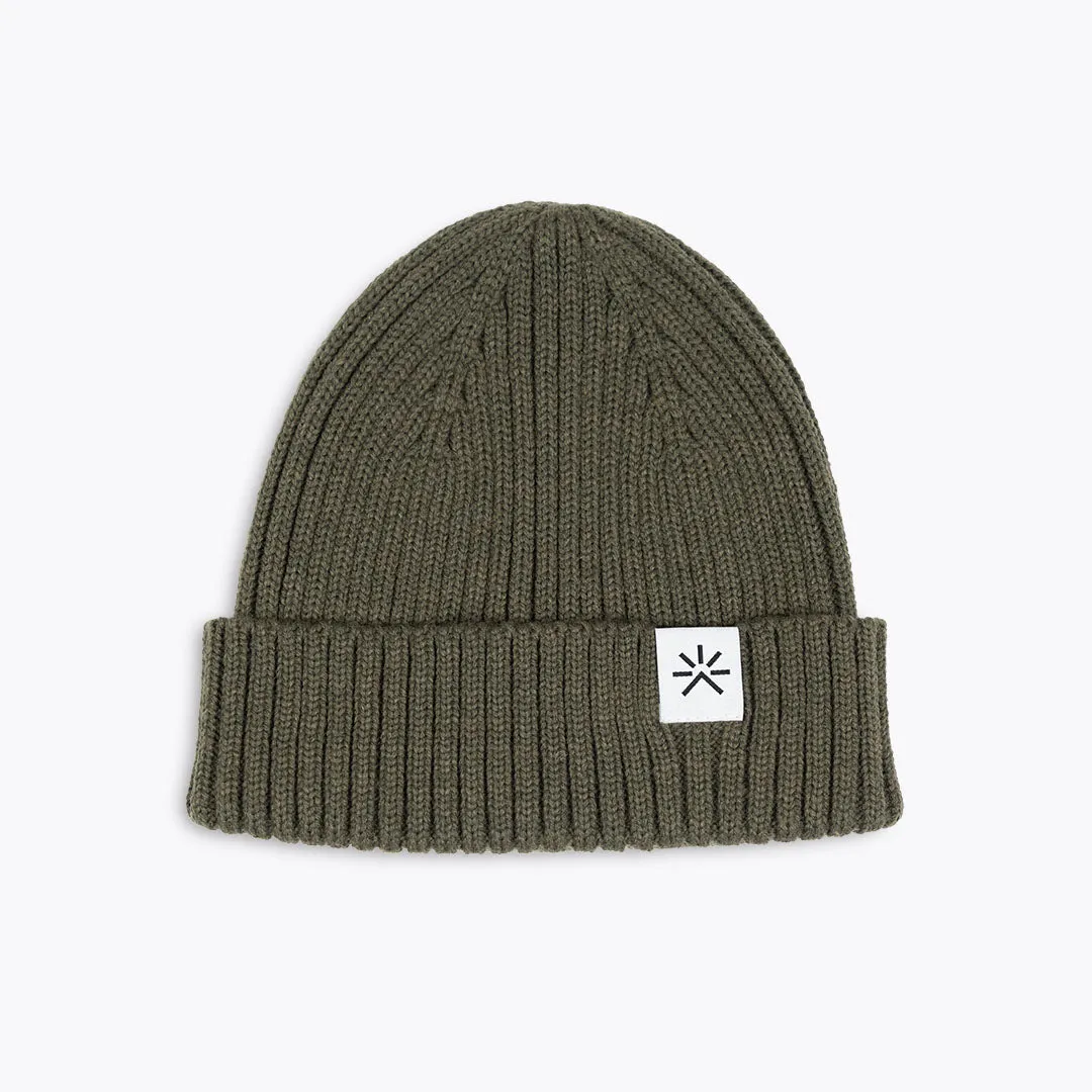 Bergen Beanie Olive Green sold by Tropicfeel