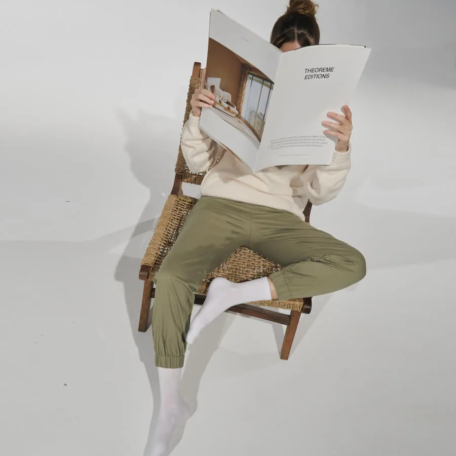 Women's Jogger Pant Sage Khaki sold by Tropicfeel product image thumbnail 4