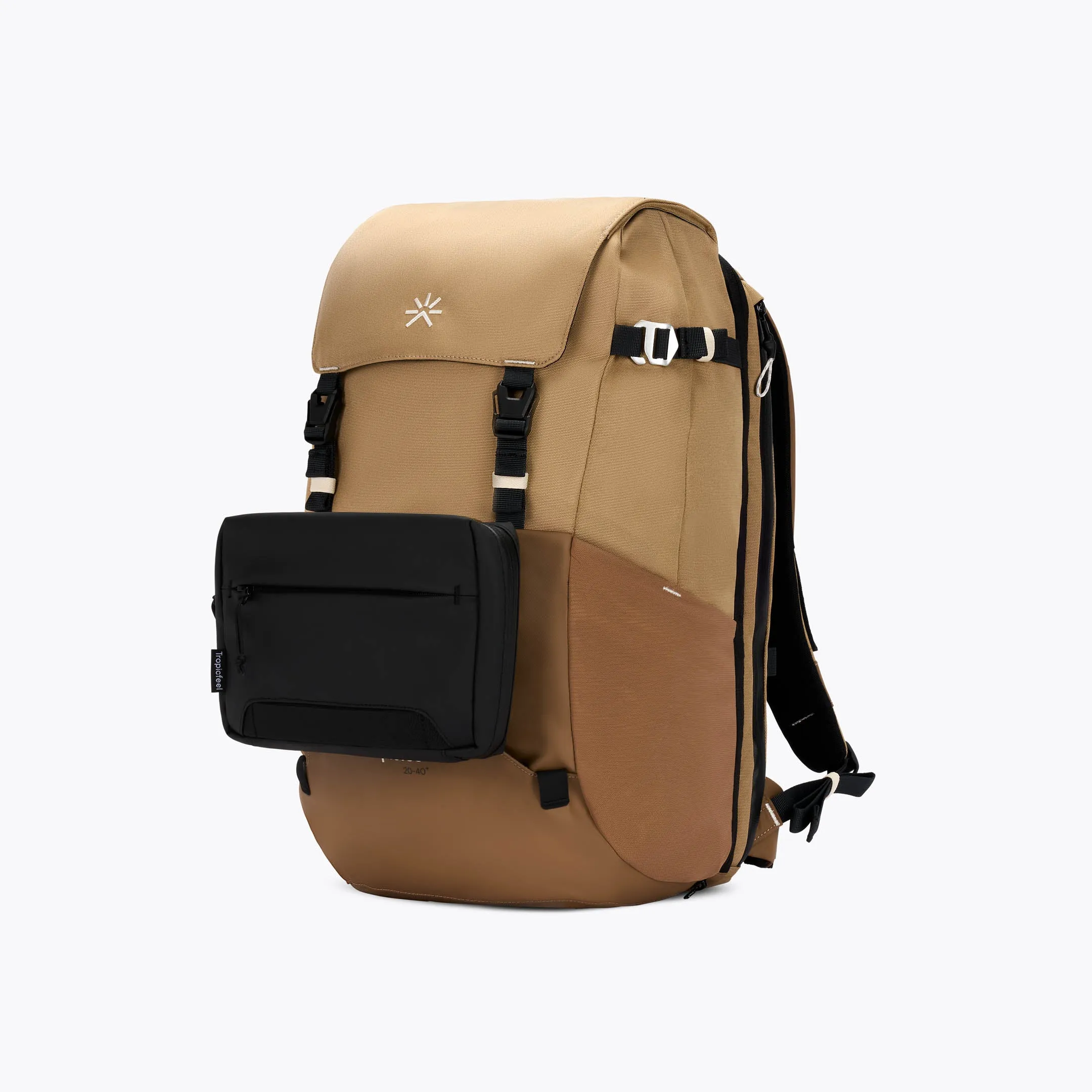 Shell Backpack Desert Brown sold by Tropicfeel product image thumbnail 2
