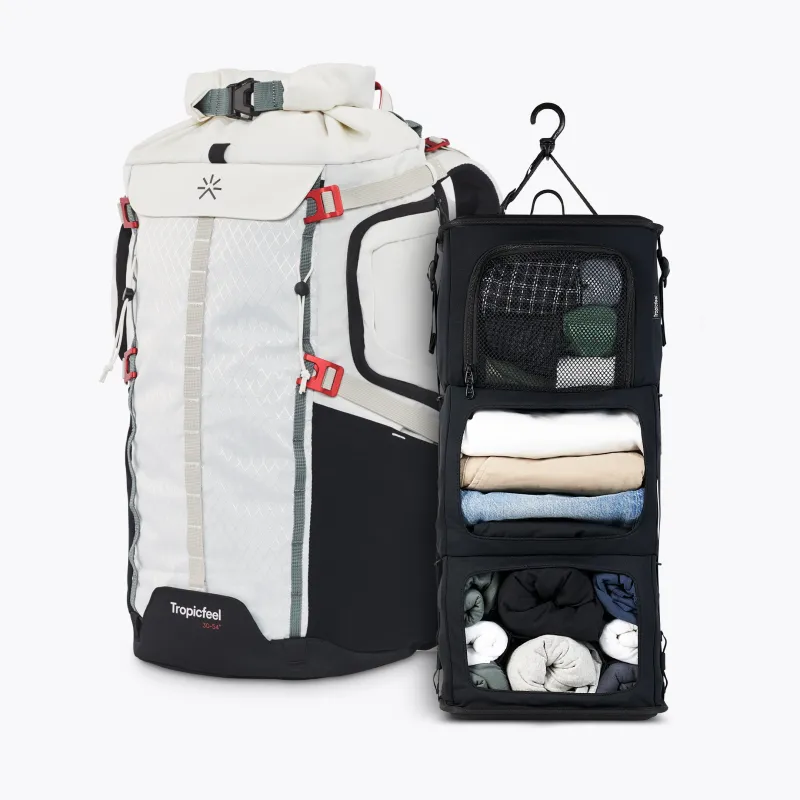 Shelter Travel Pack Snow White made by Tropicfeel