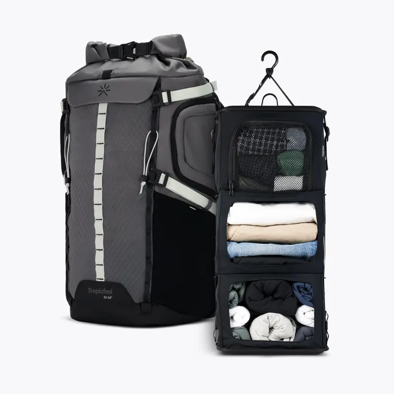 Shelter Travel Pack Ash Grey sold by Tropicfeel