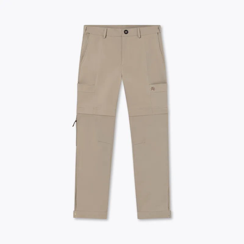 Men's ProTravel Zip-off Pant Taupe Brown sold by Tropicfeel