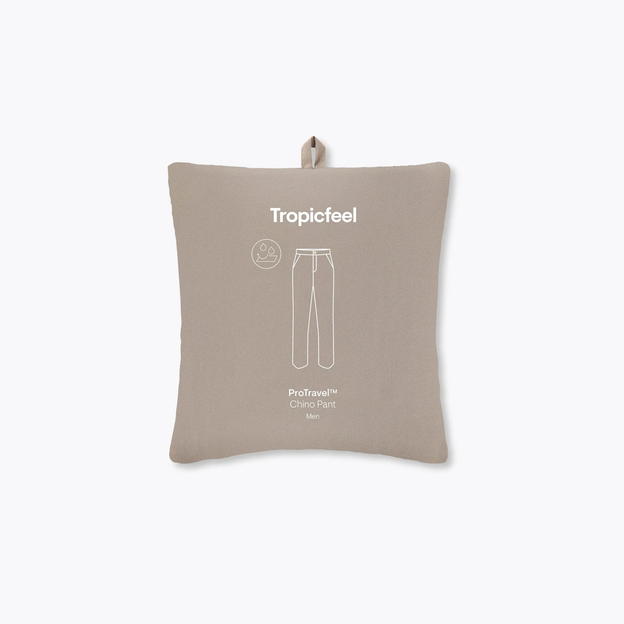 Men's ProTravel Chino Pant Taupe Brown sold by Tropicfeel product image thumbnail 3