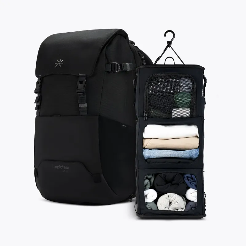 Shell Travel Pack All Black sold by Tropicfeel