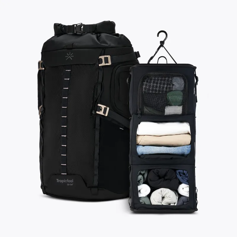 Shelter Travel Pack Core Black sold by Tropicfeel