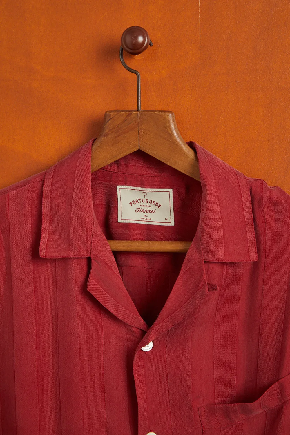 CUPRO STRIPE - BORDEAUX sold by Portuguese Flannel product image thumbnail 4